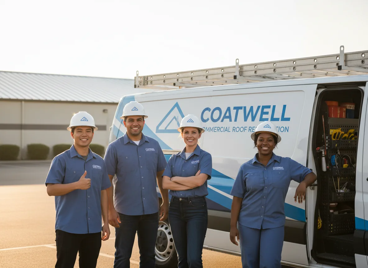 Commercial roof coating company in Elwood, IL